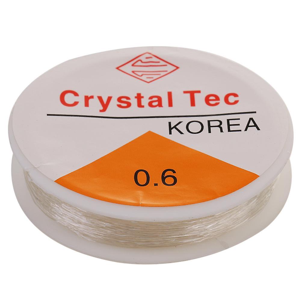 10m Clear Elastic Thread, Stretchy Cord pentru bijuterii Efectuarea 0.6mm