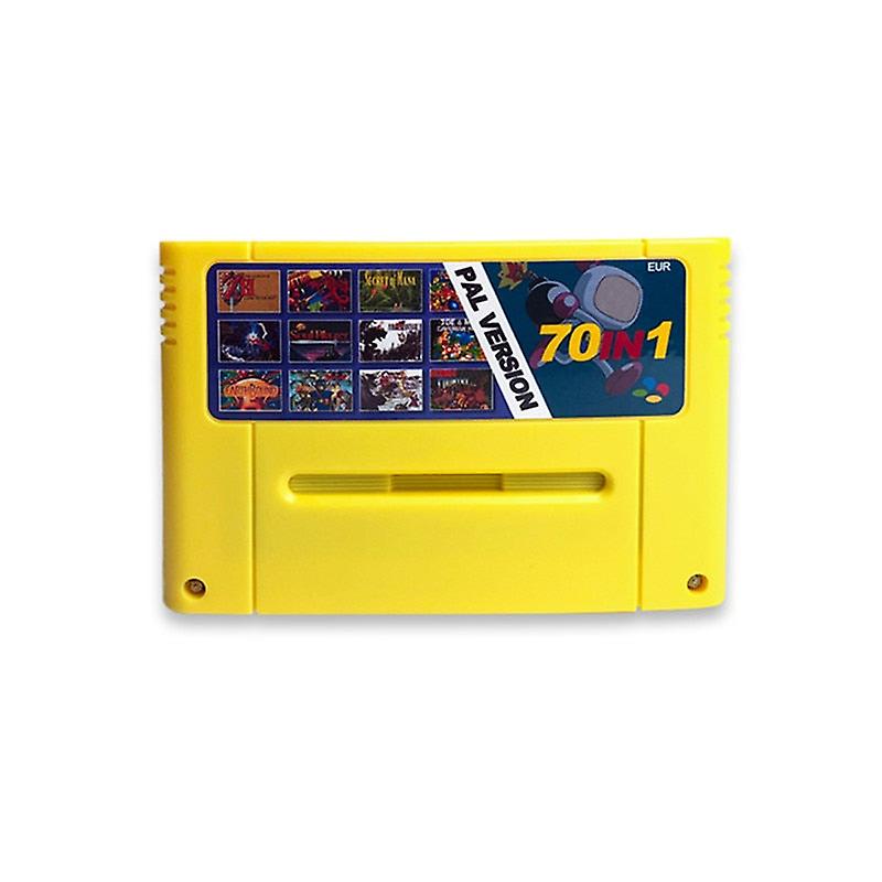 Super 70 In 1 Eur Version Battery Save With Game Clock Tower Final Game Fantasy Vi Dragon Quest I & Ii Secret Of Mana Terranigma