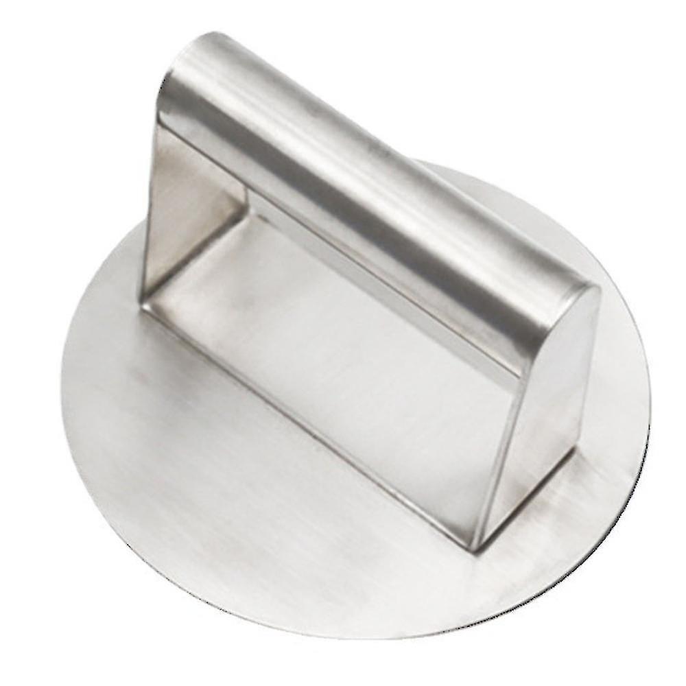 Stainless Steel Burger Press Round Burger Smasher Professional Griddle Accessories Kit Grill Press P