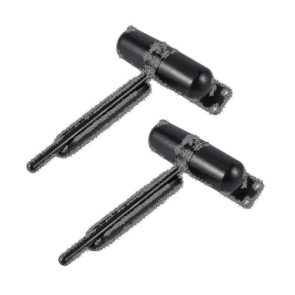 2 Set 20-70kgs Black Adjustable Surface Mounted Spring Door Closer Automatic Door Closer Fire Rated