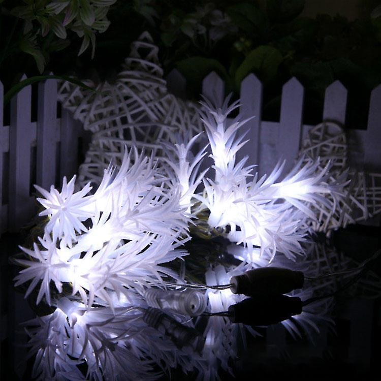 10M 38led أعشاب بحرية شكل سلسلة أضواء للحديقة ، الحفلات ، الزفاف ، زينة العطلات