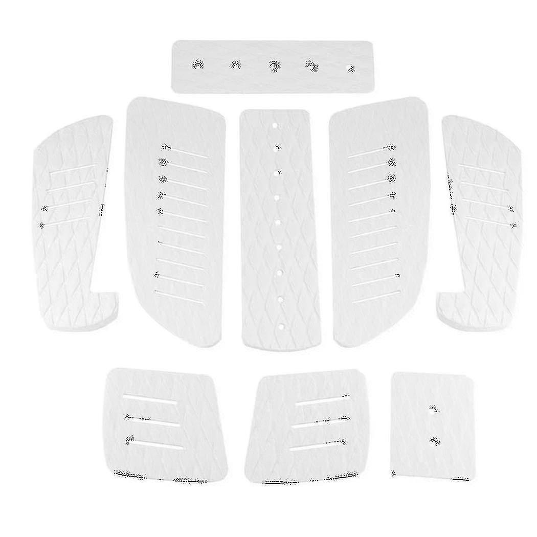 9 חלקים Eva גלשן מתיחה כרית גלישה לונגבורד כרית אנטי החלקה, אפור