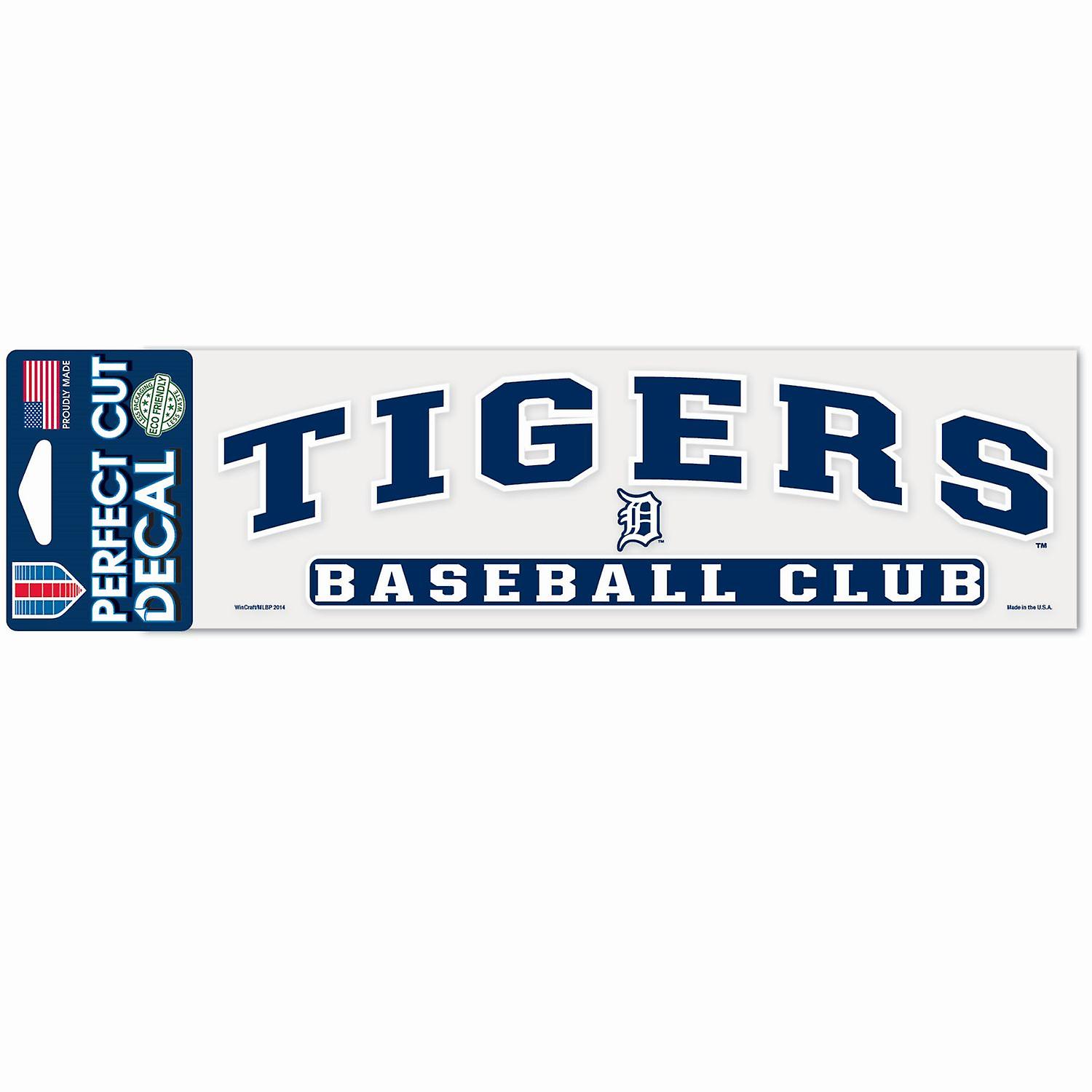 MLB Perfect Cut Αυτοκόλλητο 8x25cm Detroit Tigers