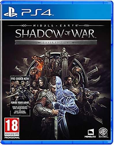 Middle - Earth Shadow of War - Silver Edition PS4 [ - New & Sealed