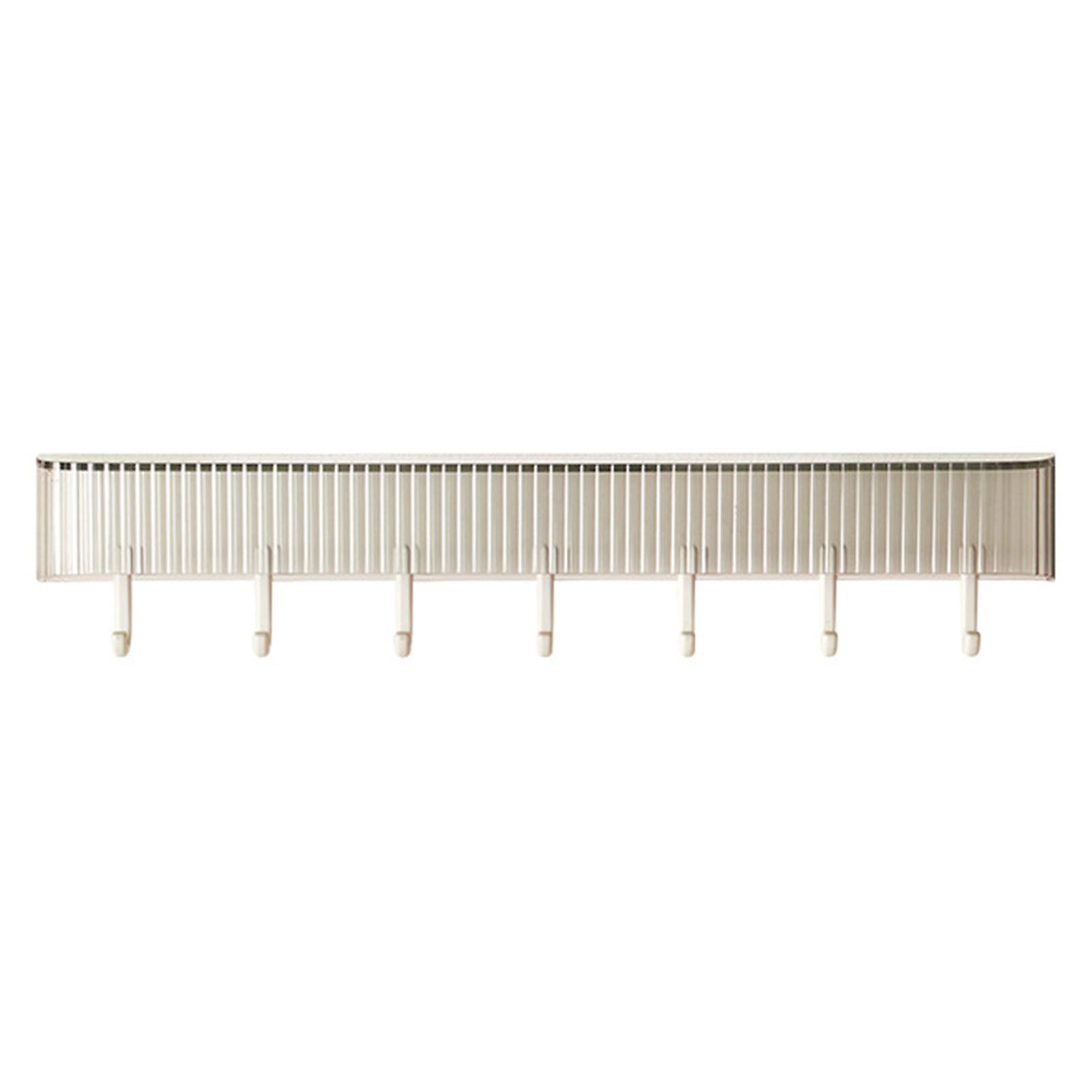 Over The Door Towel Rack Hook Row Waterproof Space-saving Wall Hooks For Garage Mudroom Office Entryway