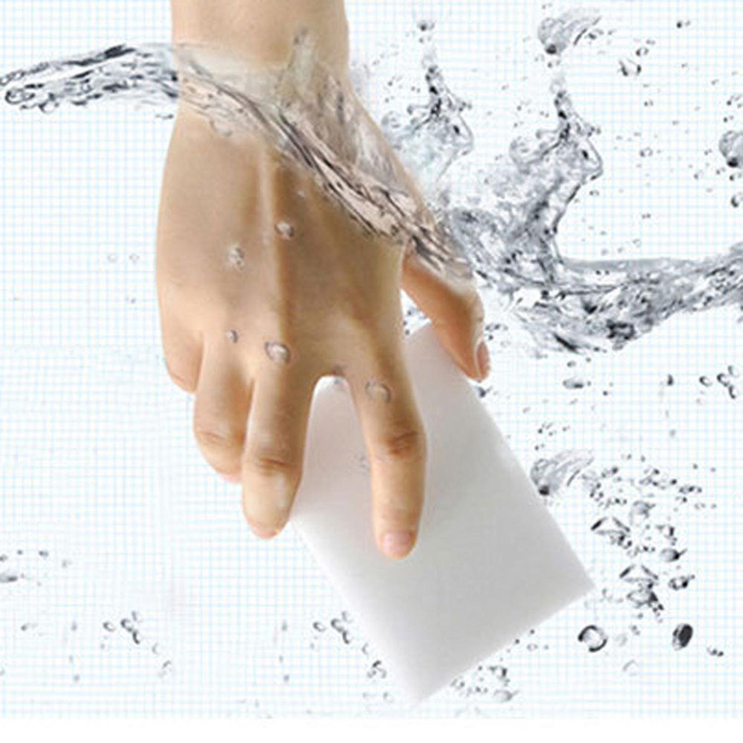 50Pcs Cleaning Sponge No Detergent Flexible Sponge Multi-purpose Kitchen Scrub Sponge for Kitchen