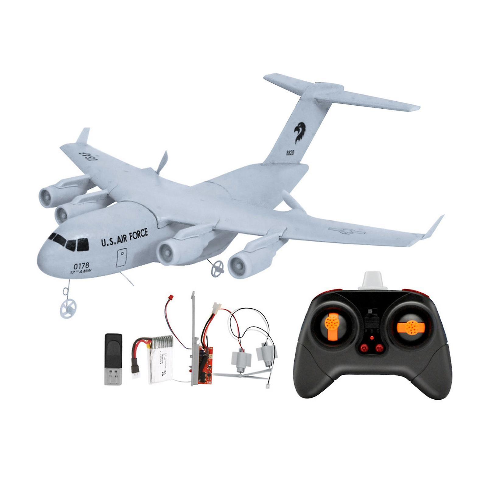 C-17 US Air Force Plane Remote Control Glider 1/200 Aircraft Scale Model Standard Set+Light
