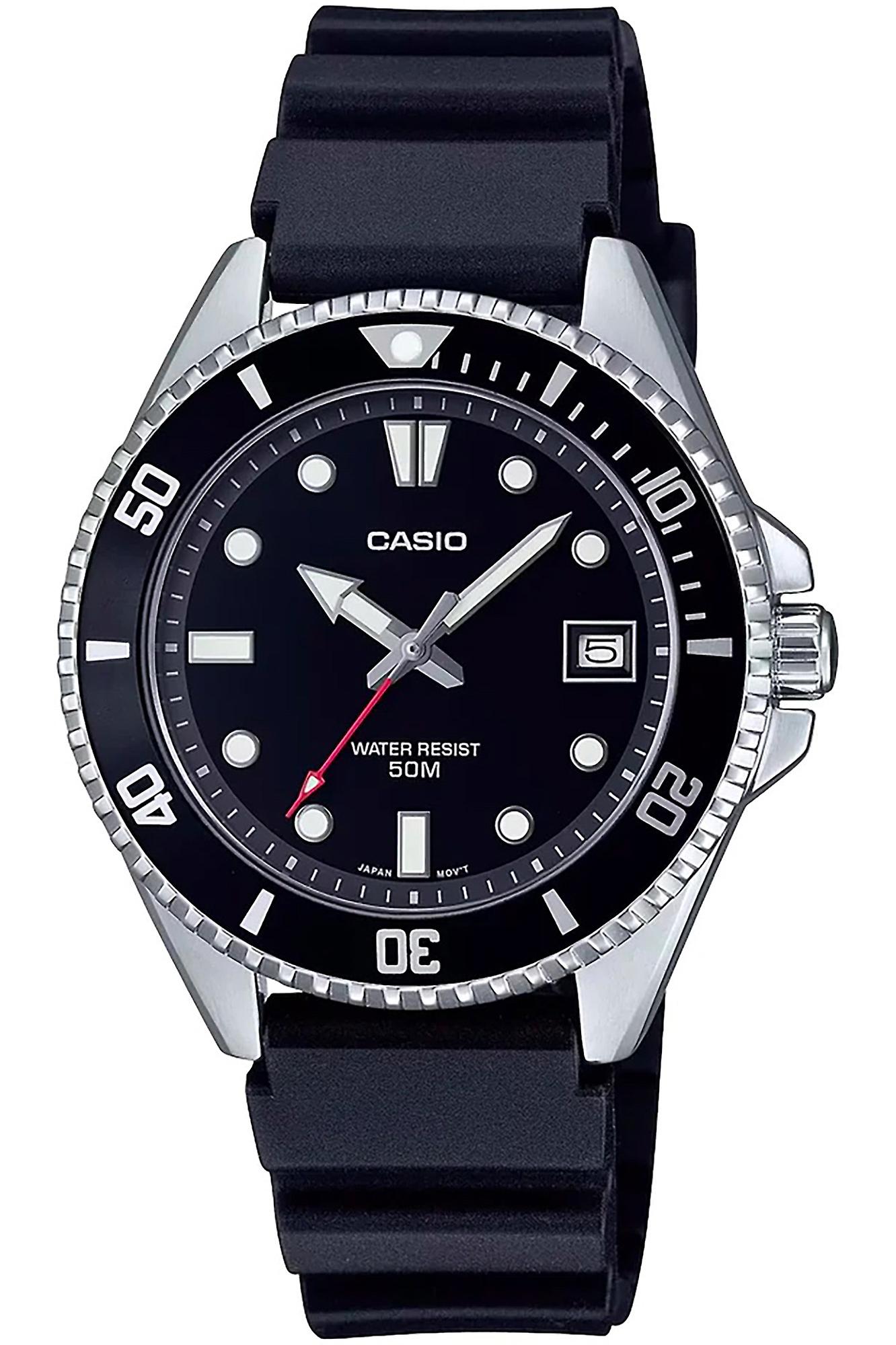 CASIO Collection MDV-10 MDV-10-1A1VEF - Analogo al quarzo maschio in gomma