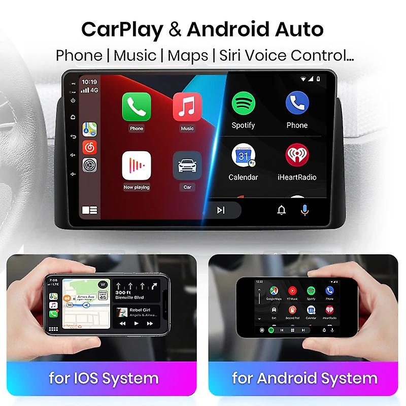 Autoradio GPS Bluetooth pour Toyota Corolla Verso AR10 2004 - 2009 CarPlay Android Auto Radio Stéréo Navigation Écran Tactile - Auto Autoradio GPS Bluetooth pour Toyota Corolla Verso AR10 2004 - 2009 CarPlay Android Auto Radio Stéréo Navigation Écran Tactile - Auto