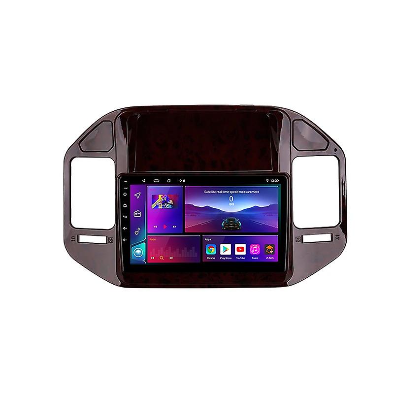 Carplay Radio For Mitsubishi Pajero 3 V70 V60 1999 - 2006 Multimedia video Player Android Auto 2 din