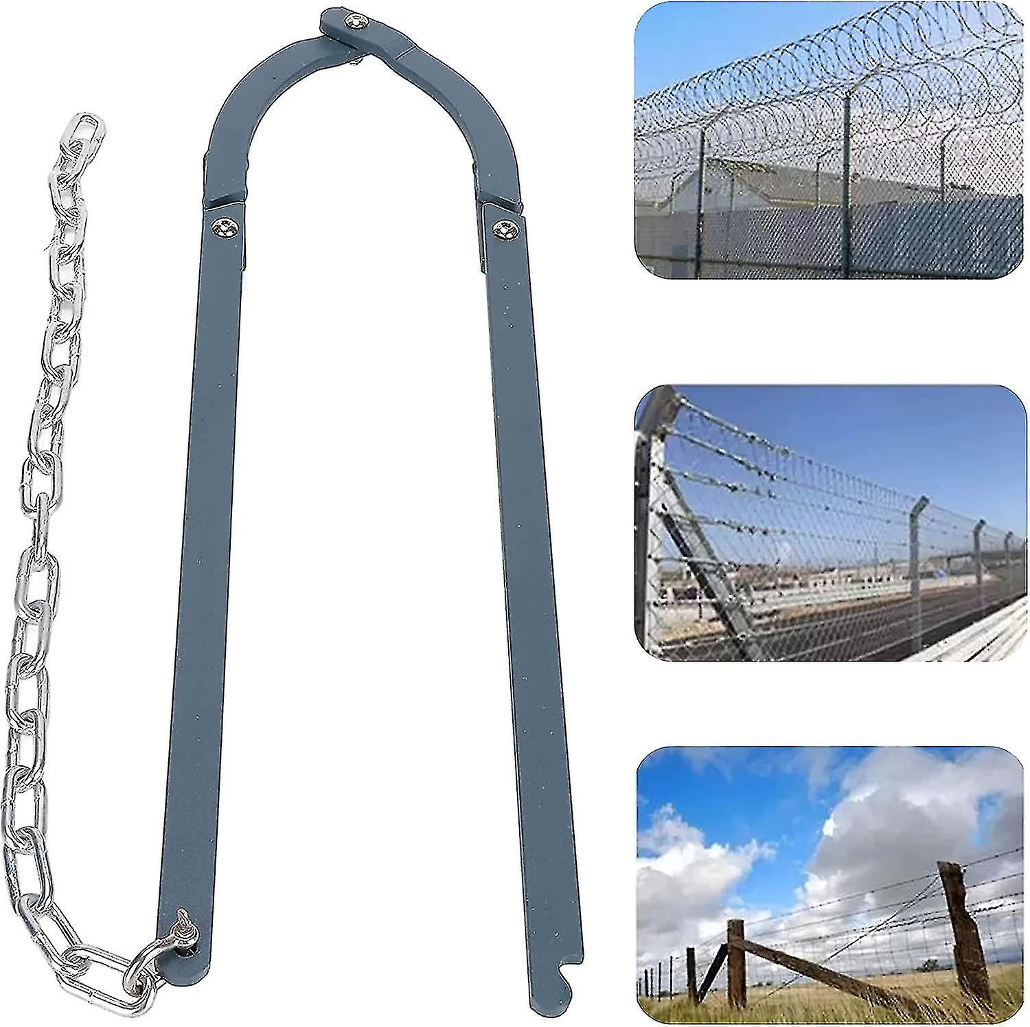 Texas Fence Fixer, ferro Garden Fence Fixer Repair Tool Forte resistenza alla corrosione Anti ruggine Barbed Wire Fence Stretcher Tool