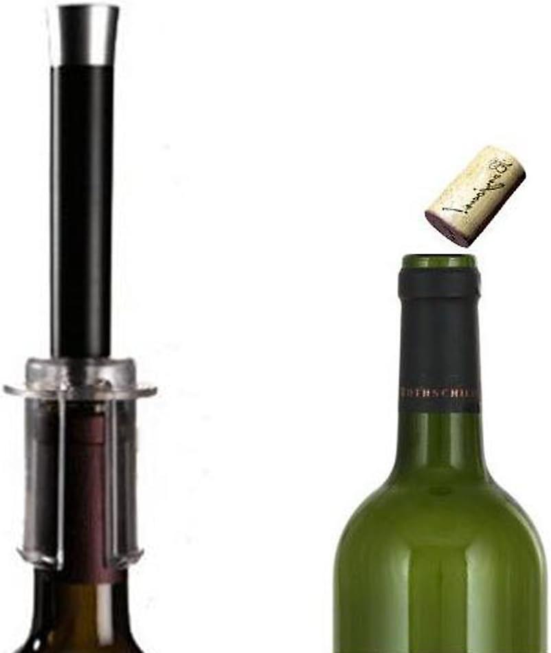 Tire-Bouchon à Pression d'Air 7S Cork Pops Out - Pompe à Air Comprimé Avec Coupe-capsule - Ouverture de Bouteille Portable Accessoire