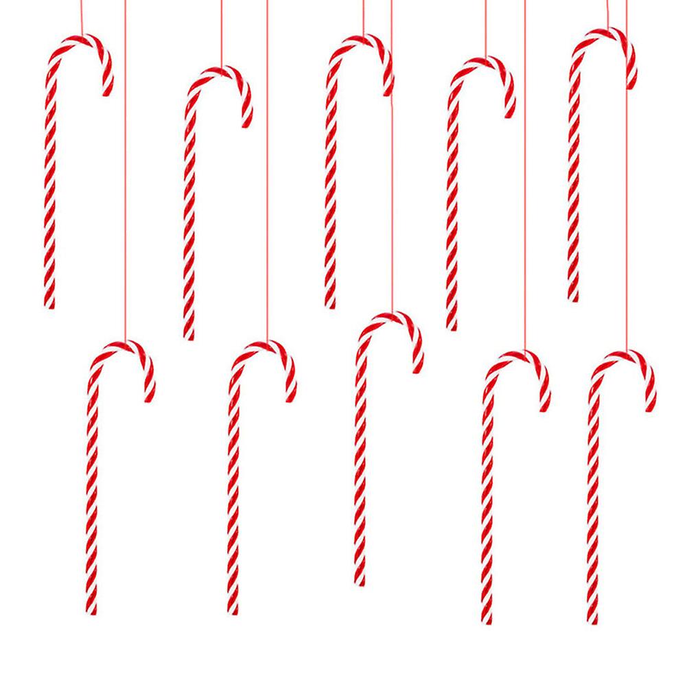 GPB 12Pcs 15cm Christmas Candy Canes Xmas Tree Hanging Ornaments Decoration
