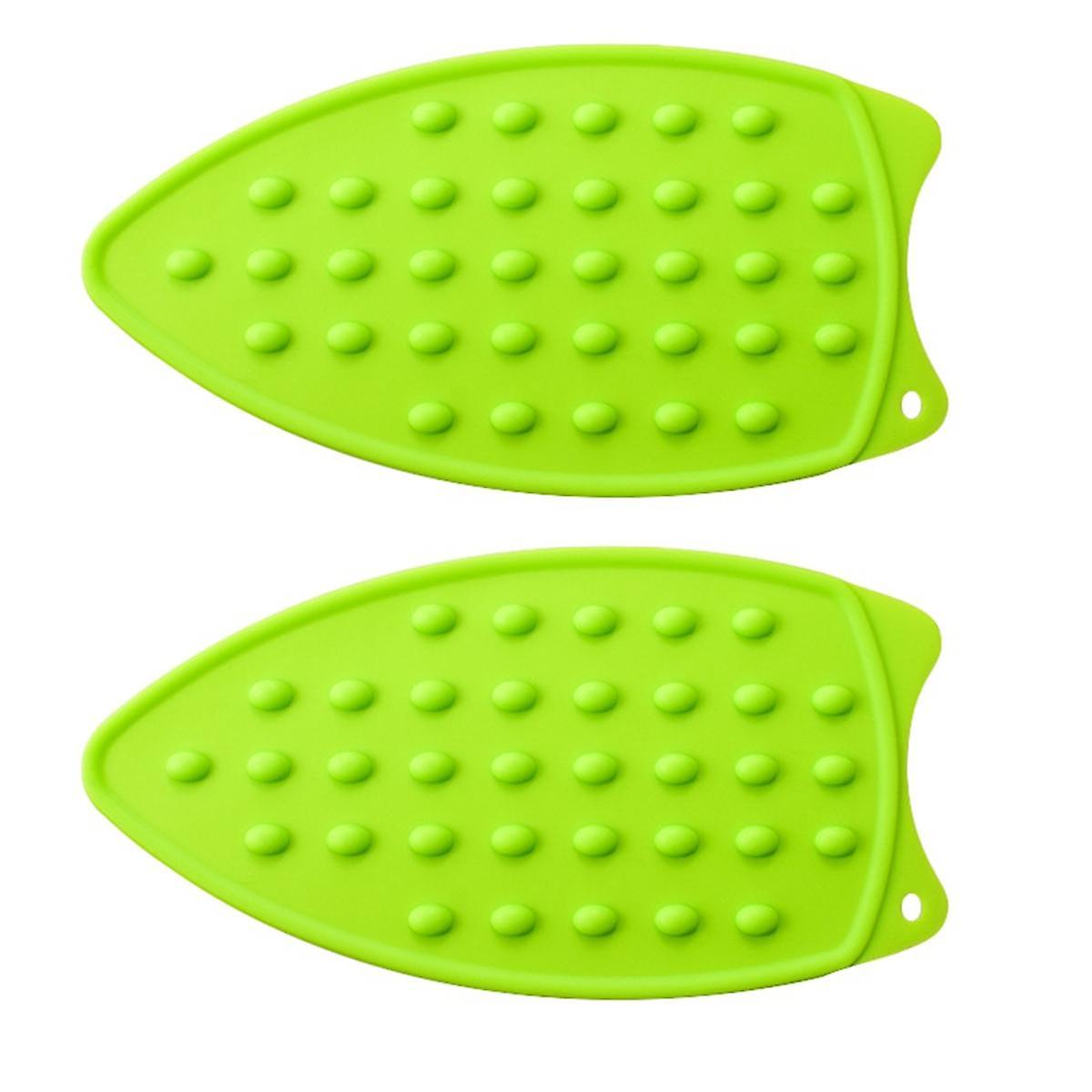 Mini Silicone Heat Resistant Iron Pad, Portable Ironing Stand for Travel and Mini Quilting Iron Use