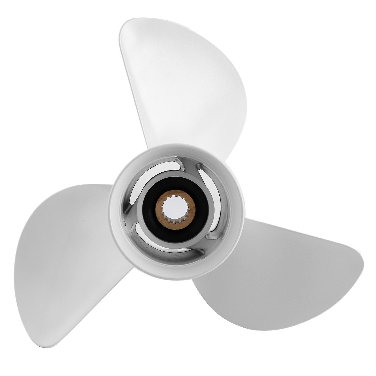 13x19 High Thrust Outboard Propeller, 3 Blades, 15 Tooth, 6E5-45941-00-00, Fits Yamaha 50-130 HP Engines