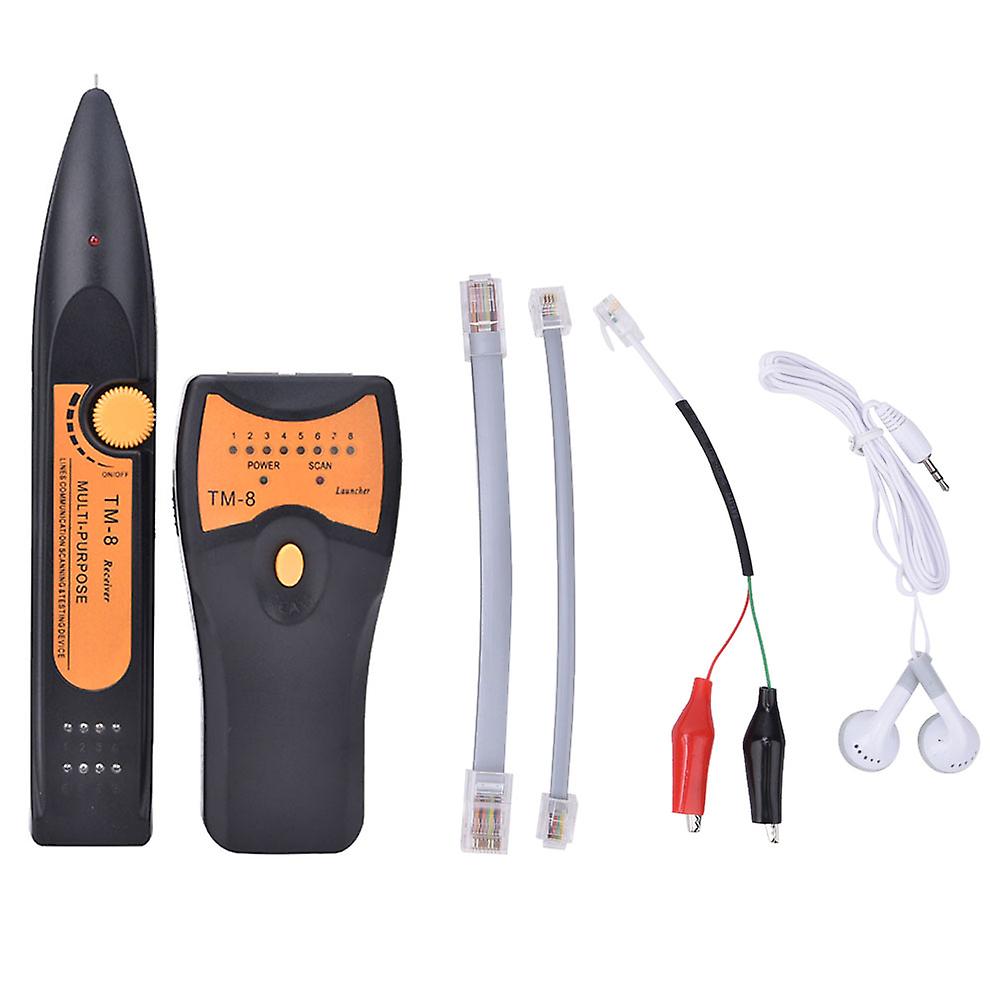 TM-8 UTP STP RJ45 RJ11 LAN Network Cable Tester Finder Telephone Wire Tracker