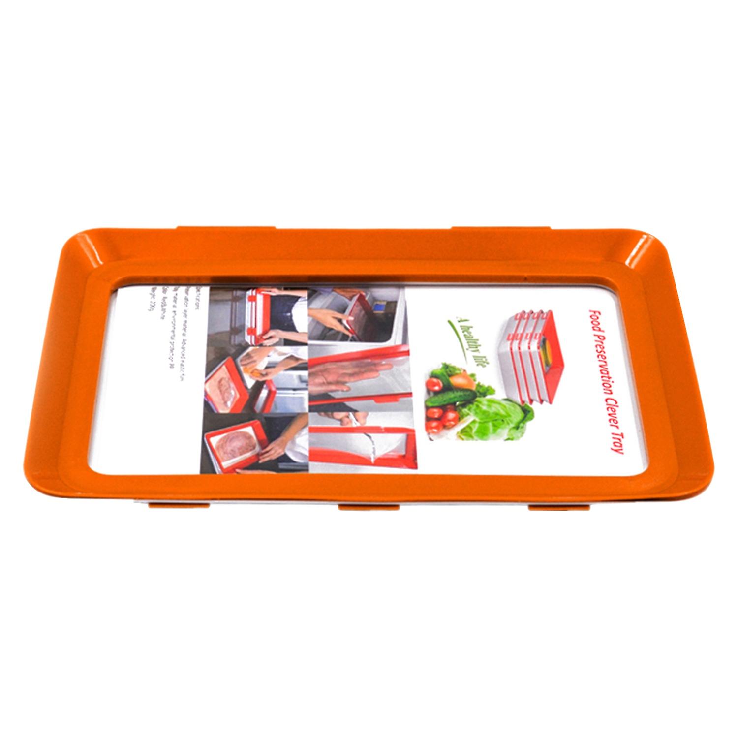 Fresh Keeping Food Storage Case Large Capacity Preservation Tray Household Supplies