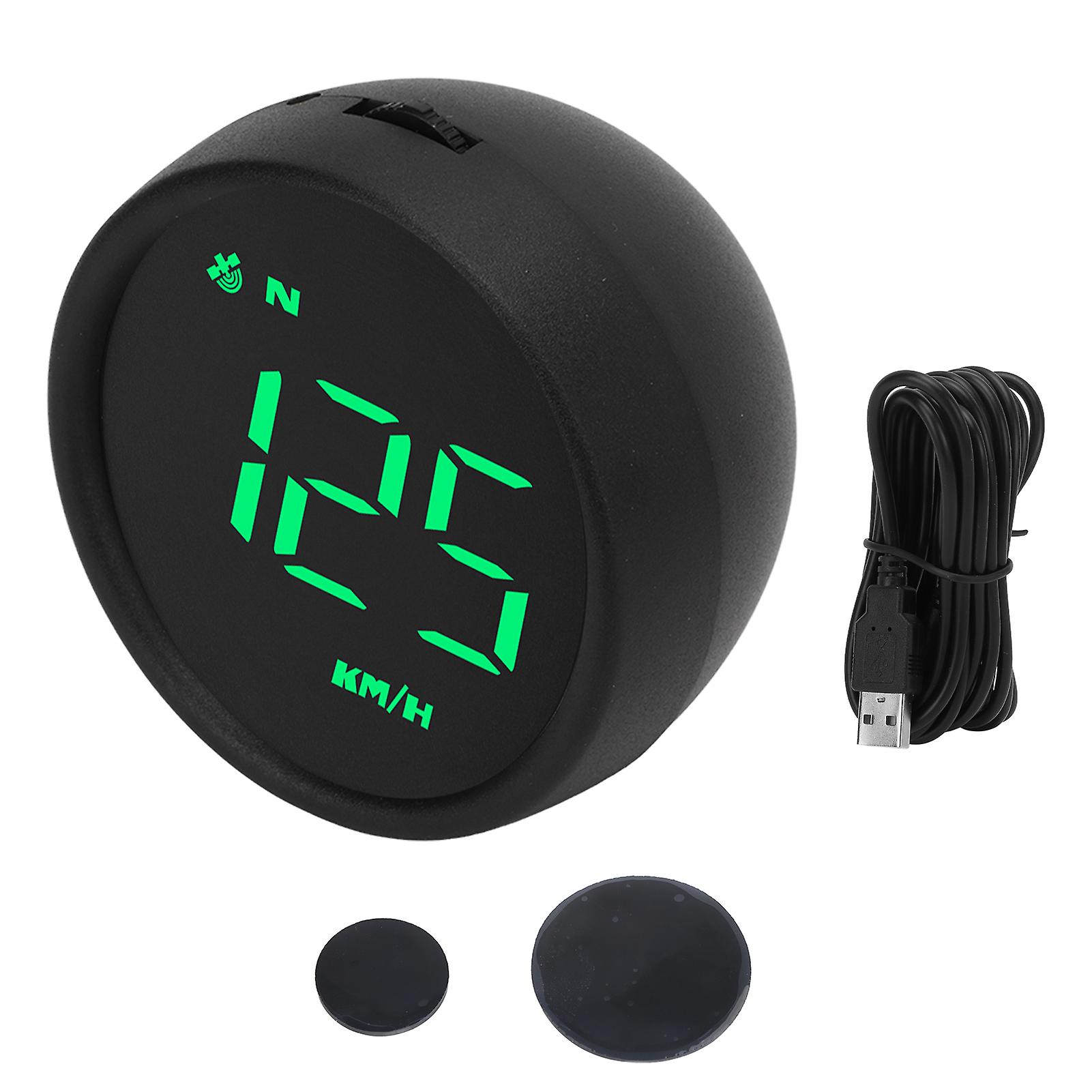 Universal GPS HUD Speedometer - Car Display with Overspeed & Fatigue Alarms