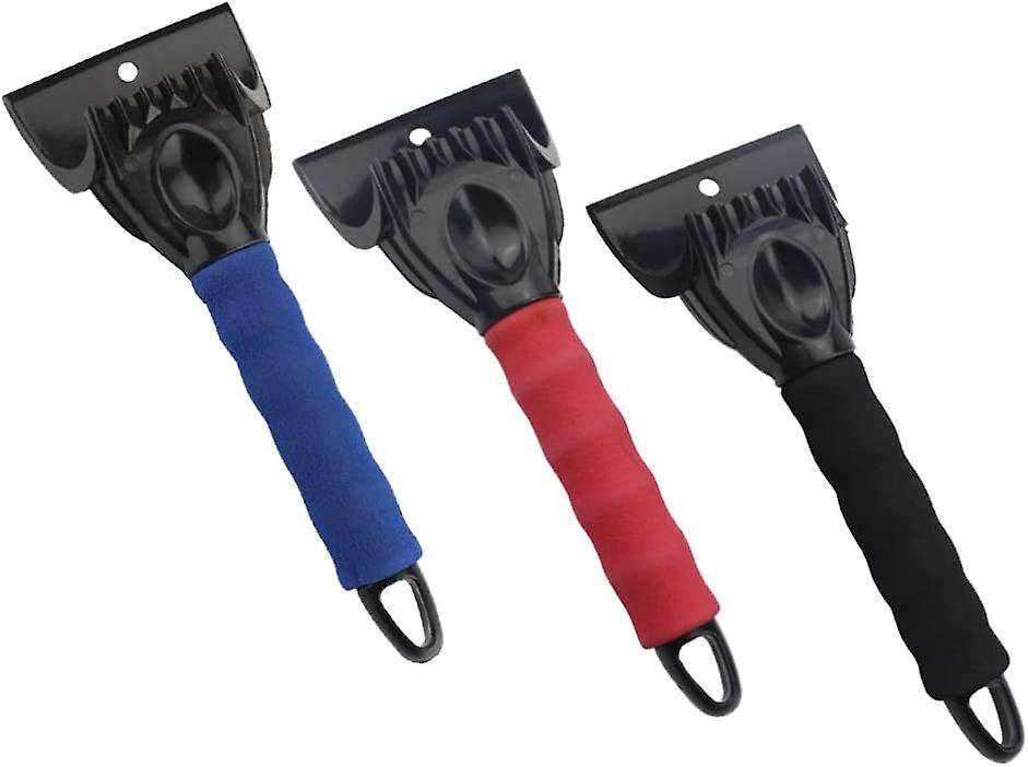 Ice Scraper for Car Windscreen,Plow-Like Snow Scraper,Car Windscreen Heavy-Duty Frost/Snow Ice Removal for Truck Pickup Windshield and Windows, Scratc