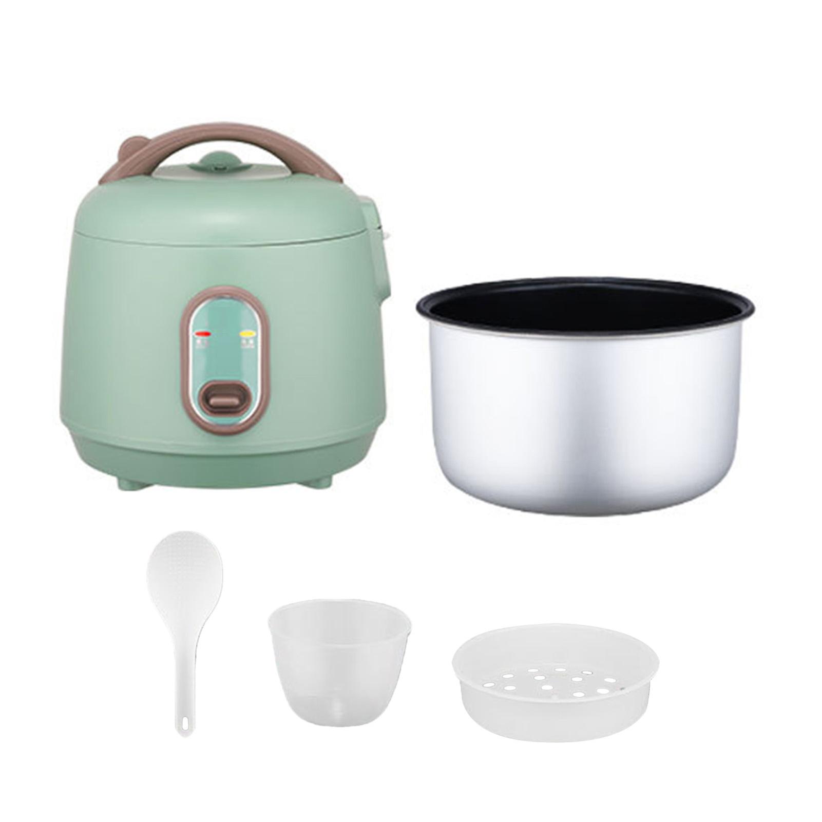 Mini Electric Rice Cooker Multifunction Plastic Alloy Portable Non-stick Rice Cooker 2L Capacity