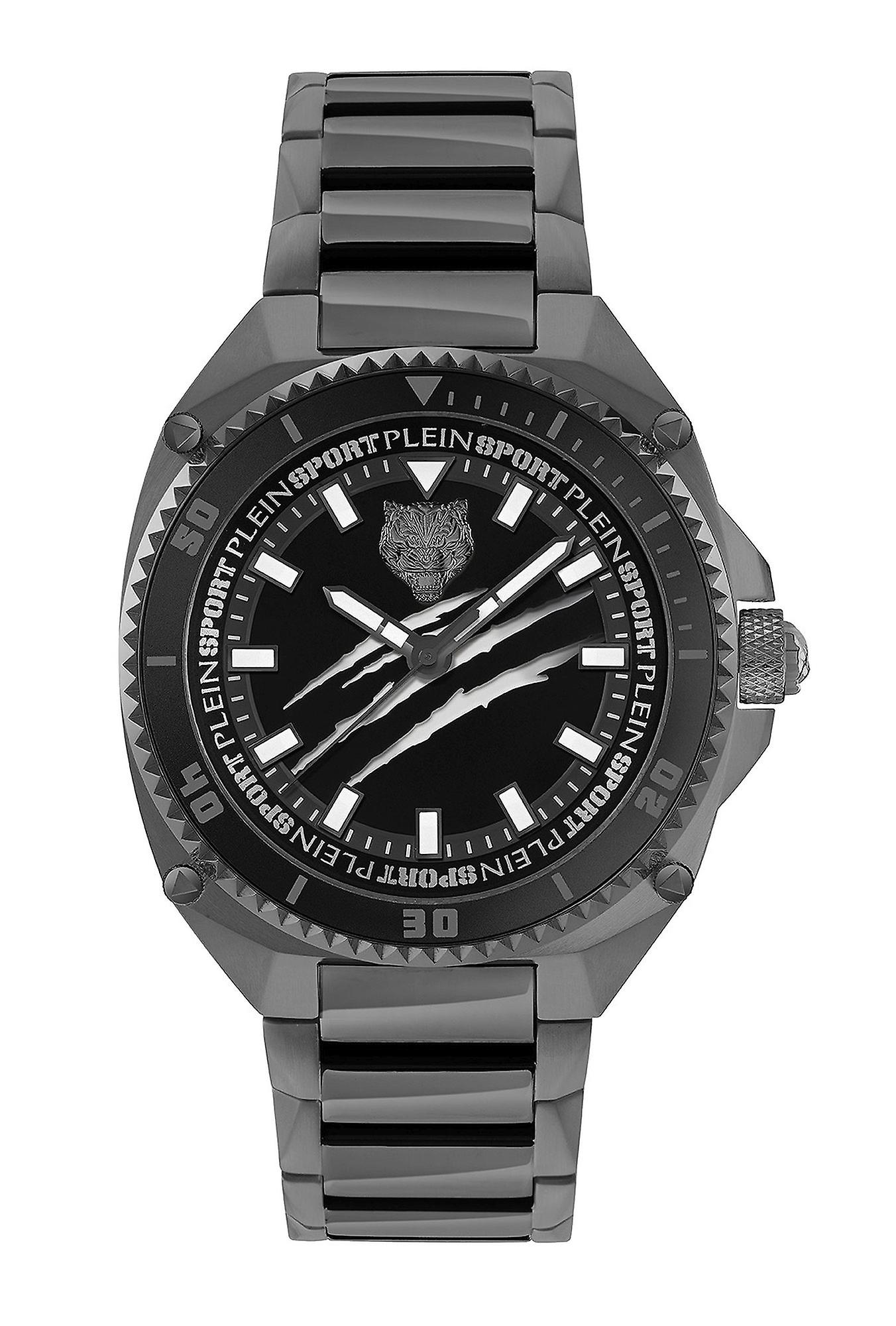 Plein Sport Men's Watch Analog Quartz THUNDER FORCE PS8BA1024 Stainless Steel