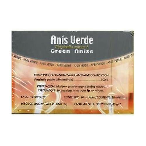 Green Anise Infusions 20 infusion bags