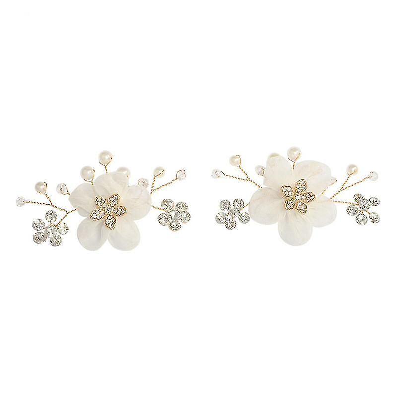 1pair Pearl Shoe Clips
