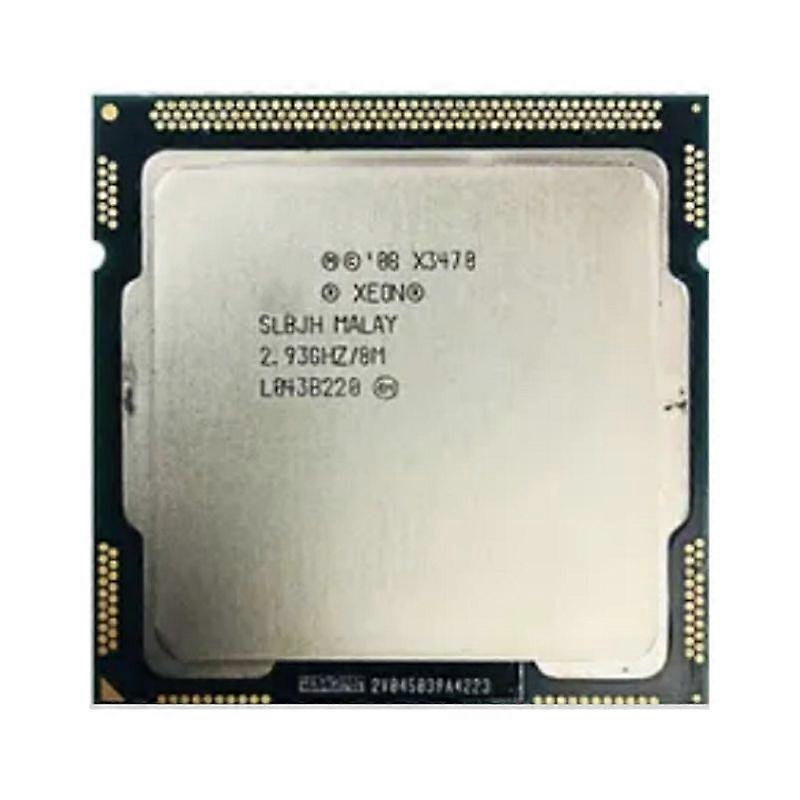 Xeon X3470 CPU - Socket 1156, 4 Cores, 8 Threads, 2.93GHz, 8MB L3 Cache, TDP 95W.