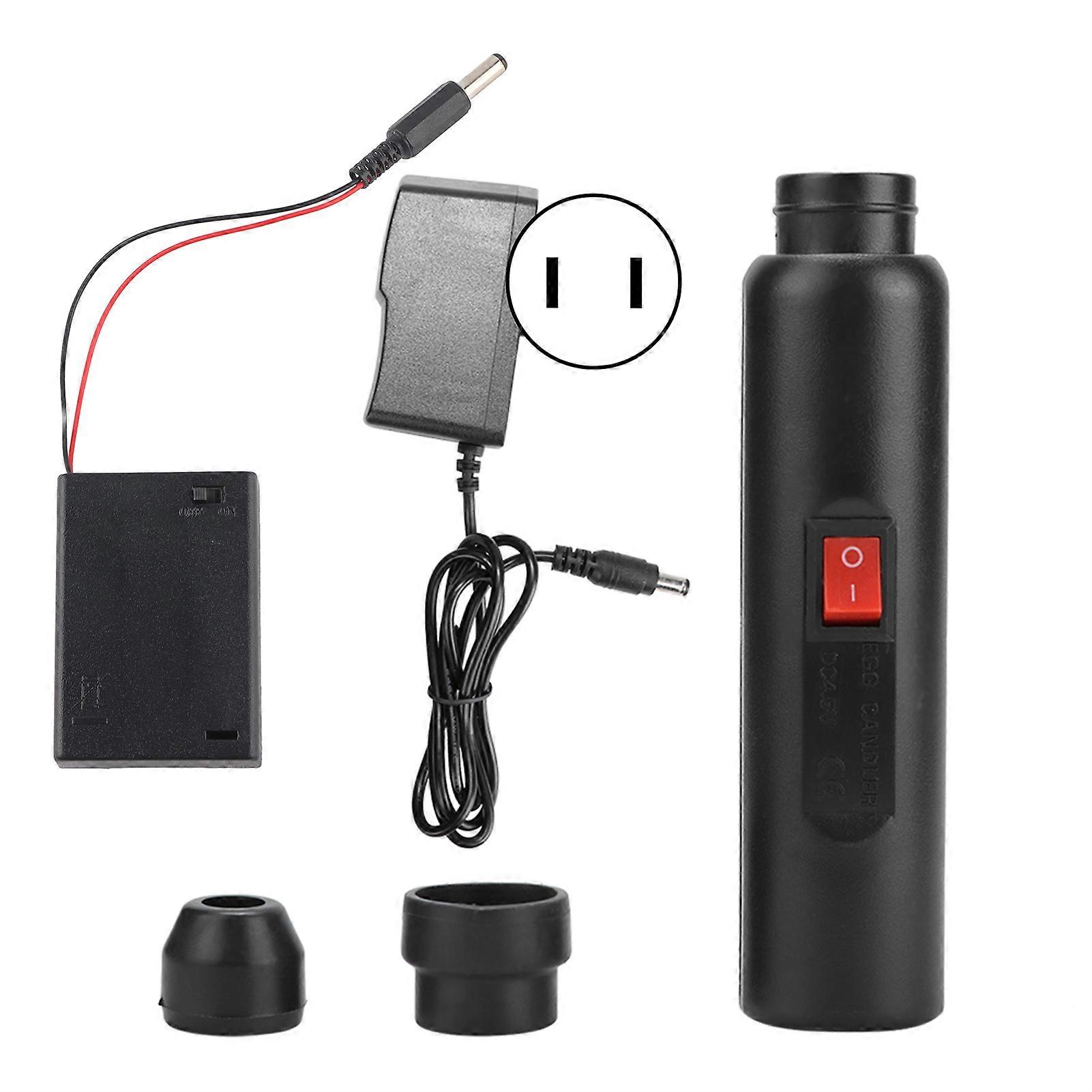 Egg Tester Cool LED Light Egg Candler Chicken Flashlight Candeling Light for Monitoring Chicken Birds Incubating 100240V US Plug NO.2556