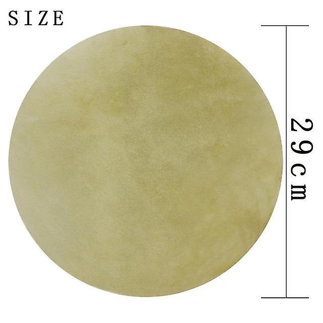 2Pcs Buffalo Drum Skin Leather On For African Drum Bongo Drum 29cm 31cm Diameter Drum Percussion Instruments