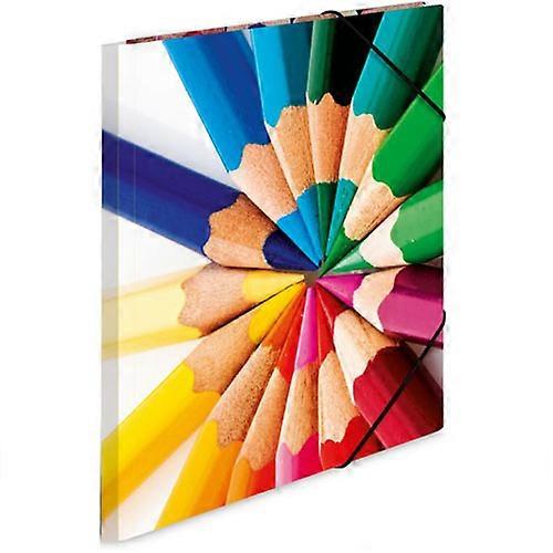 Herma High Quality Stylish and Durable Elasticated Cardboard Folder Pencils