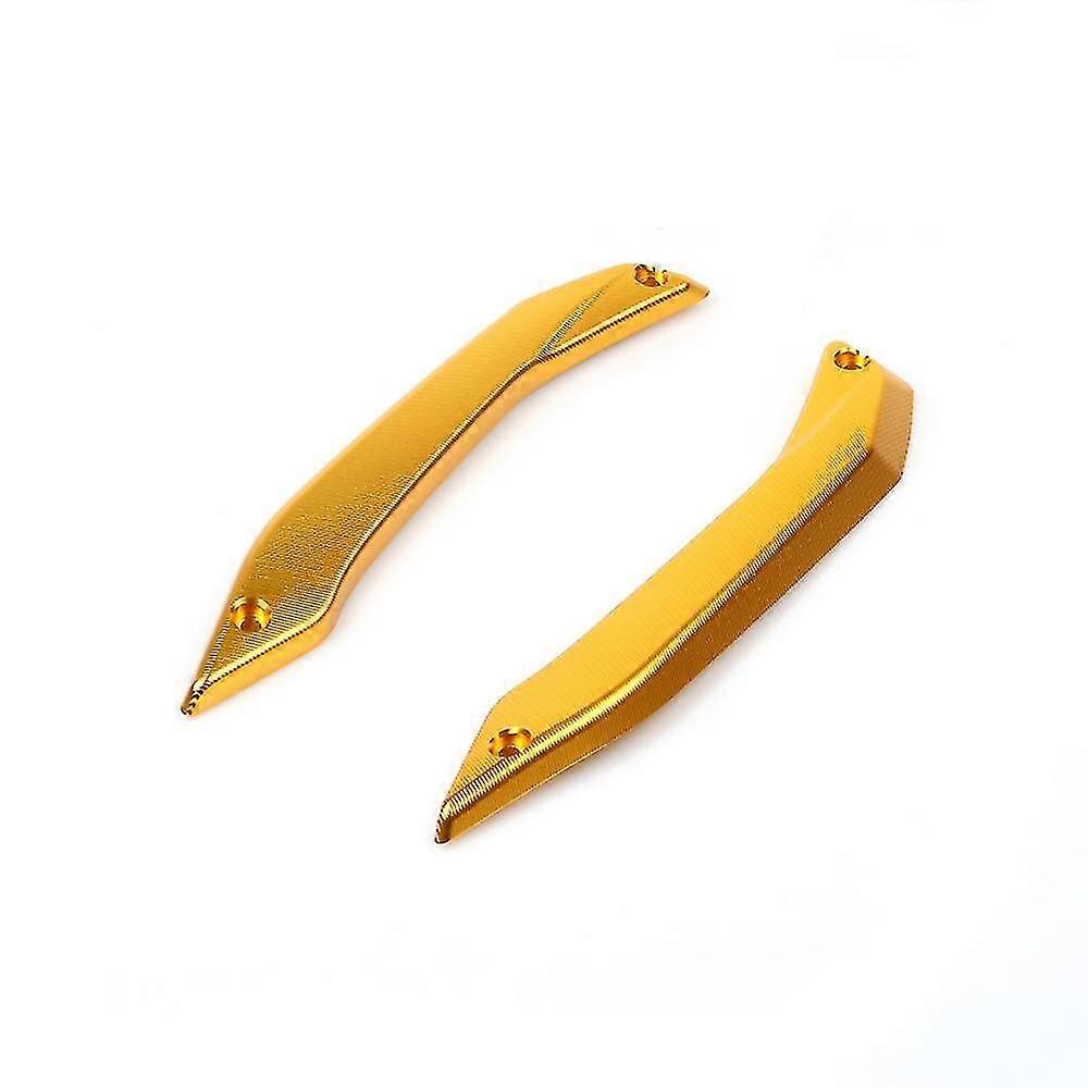 Motorcycle Windshield Adjustable Windscreens Bracket Bars Golden