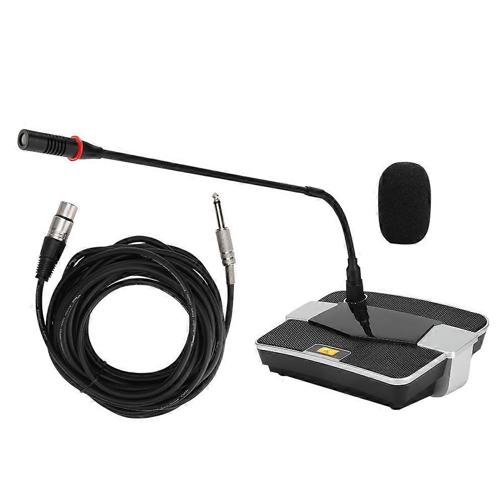 Professional Desktop Adjustable Uni Directional Condenser Microphone For Conference Meeting