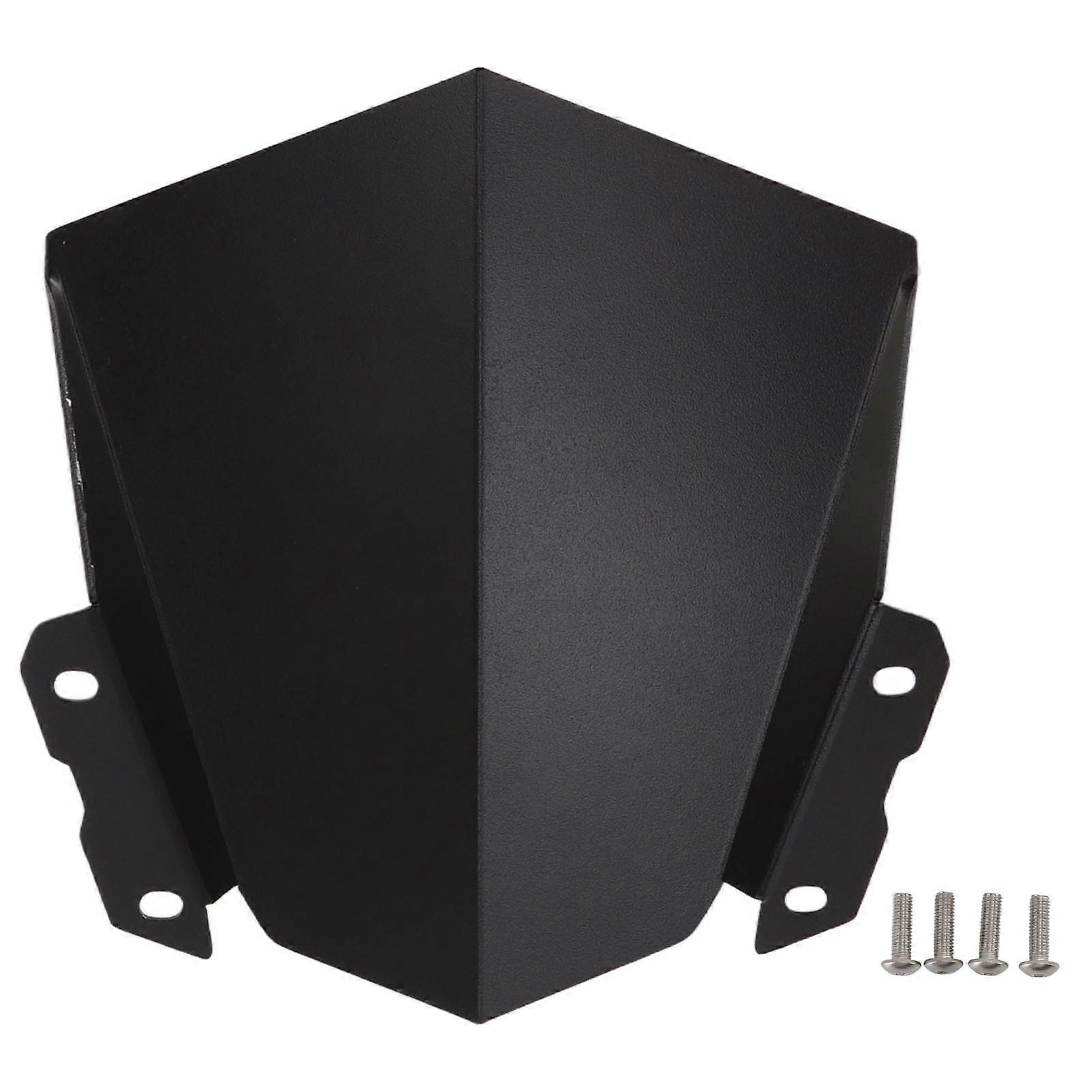 Motorcycle Front Windshield Stainless Steel Windshield Windscreen Deflector Protector Guard Cover for MT15 20192021