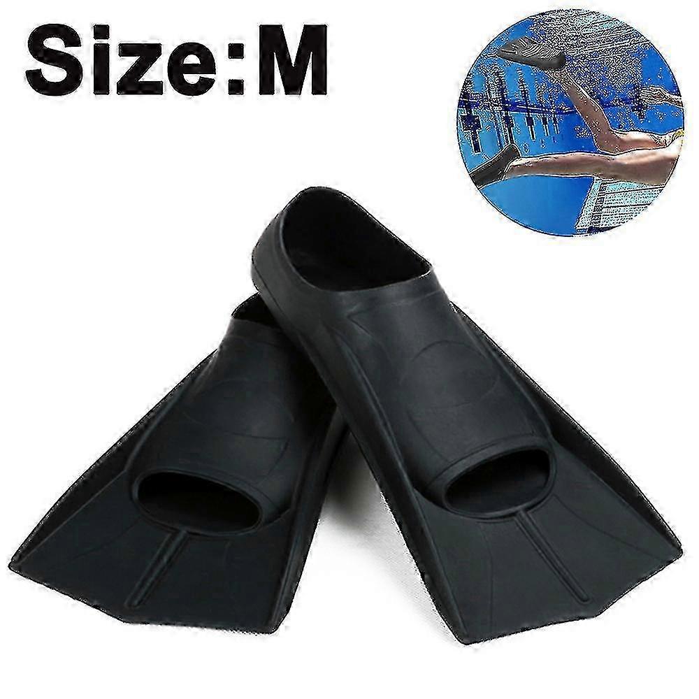 Swimming Training Fins Swim Flippers Travel Size For Snorkeling Diving Pool Activities Men Women Kids New Two Tone Trendy Design Travel Mesh Bag