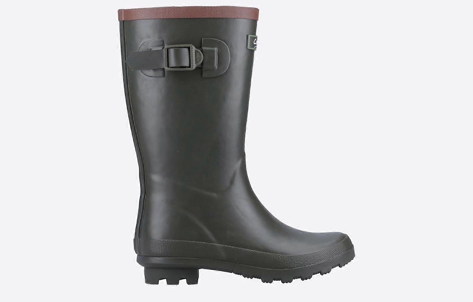Cotswold Bowldown MEMORY FOAM Wellingtons Junior Green