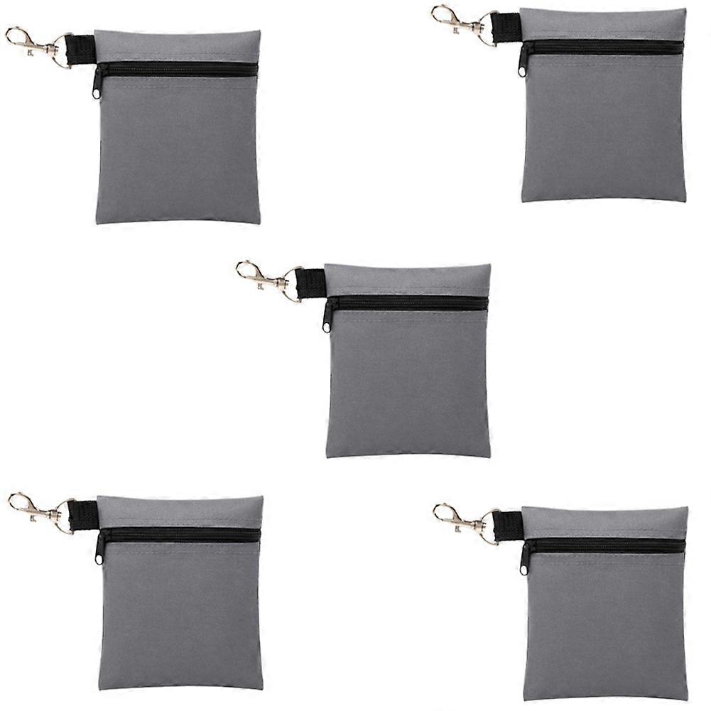 Golfväskor Golf Tee Bags Midjeväskor Tillbehör Väskor Grå