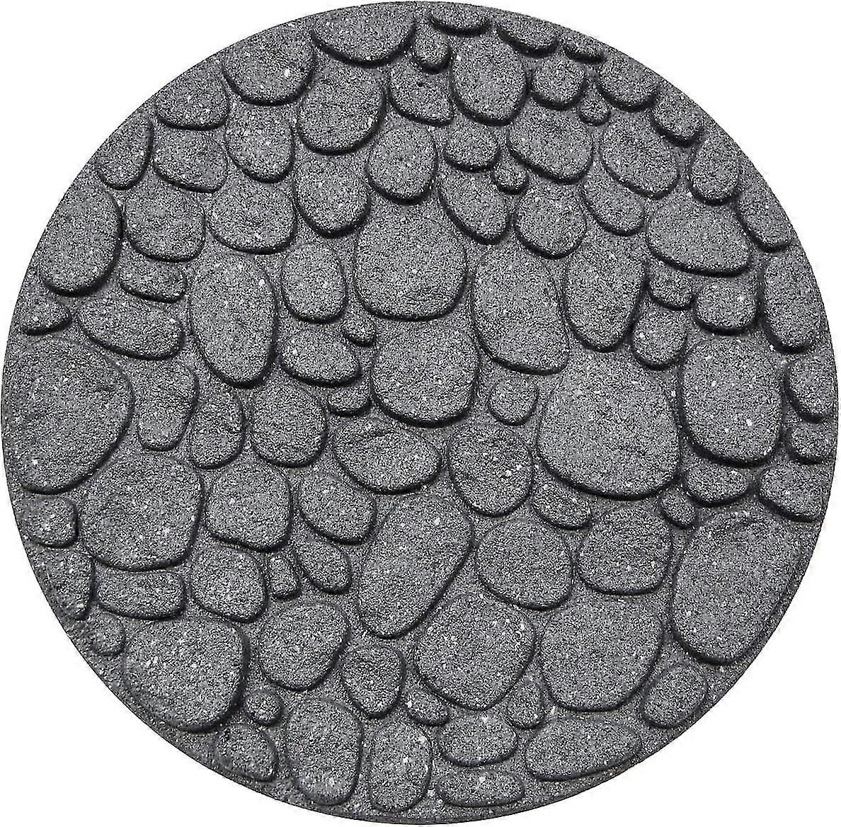 River Rock Stepping Stones Recycled Rubber Hard Wearing (Single)