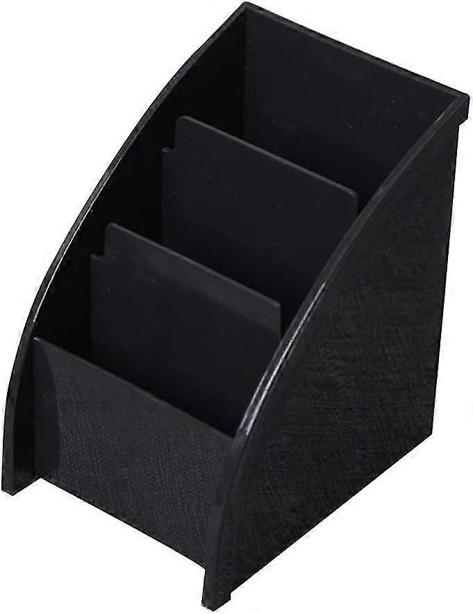 Plastic Desktop Storage Box (black)