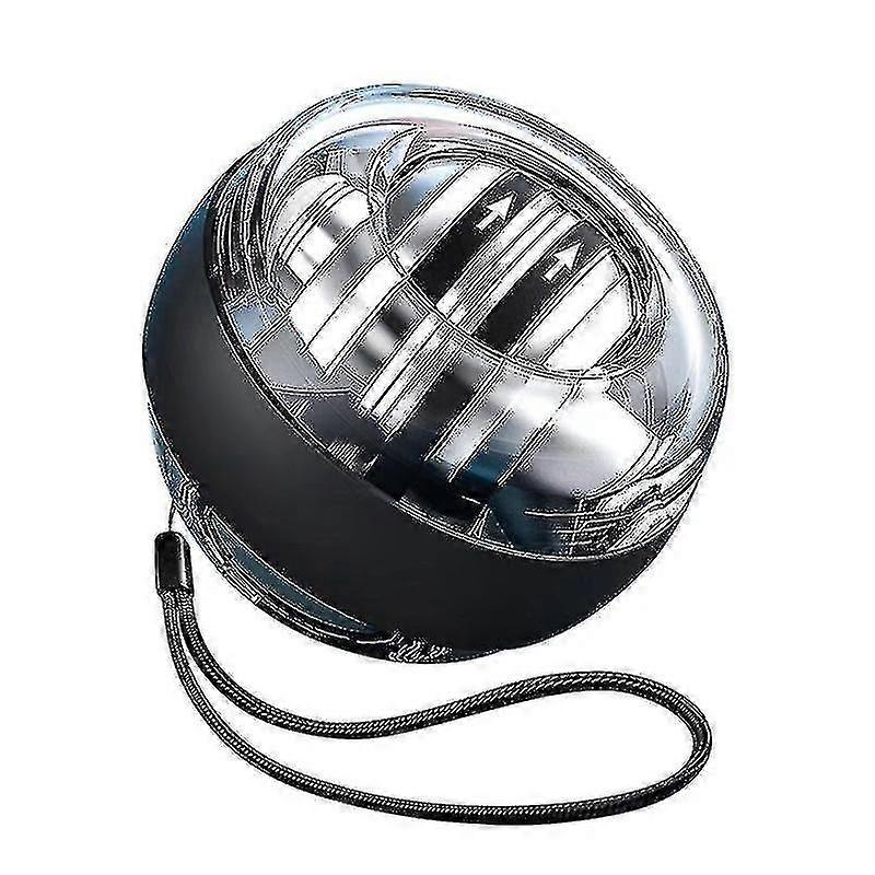 Led Self-starting Powerball Wrist Power Hand Ball Muscle Relax Trainer Cl.(brown)