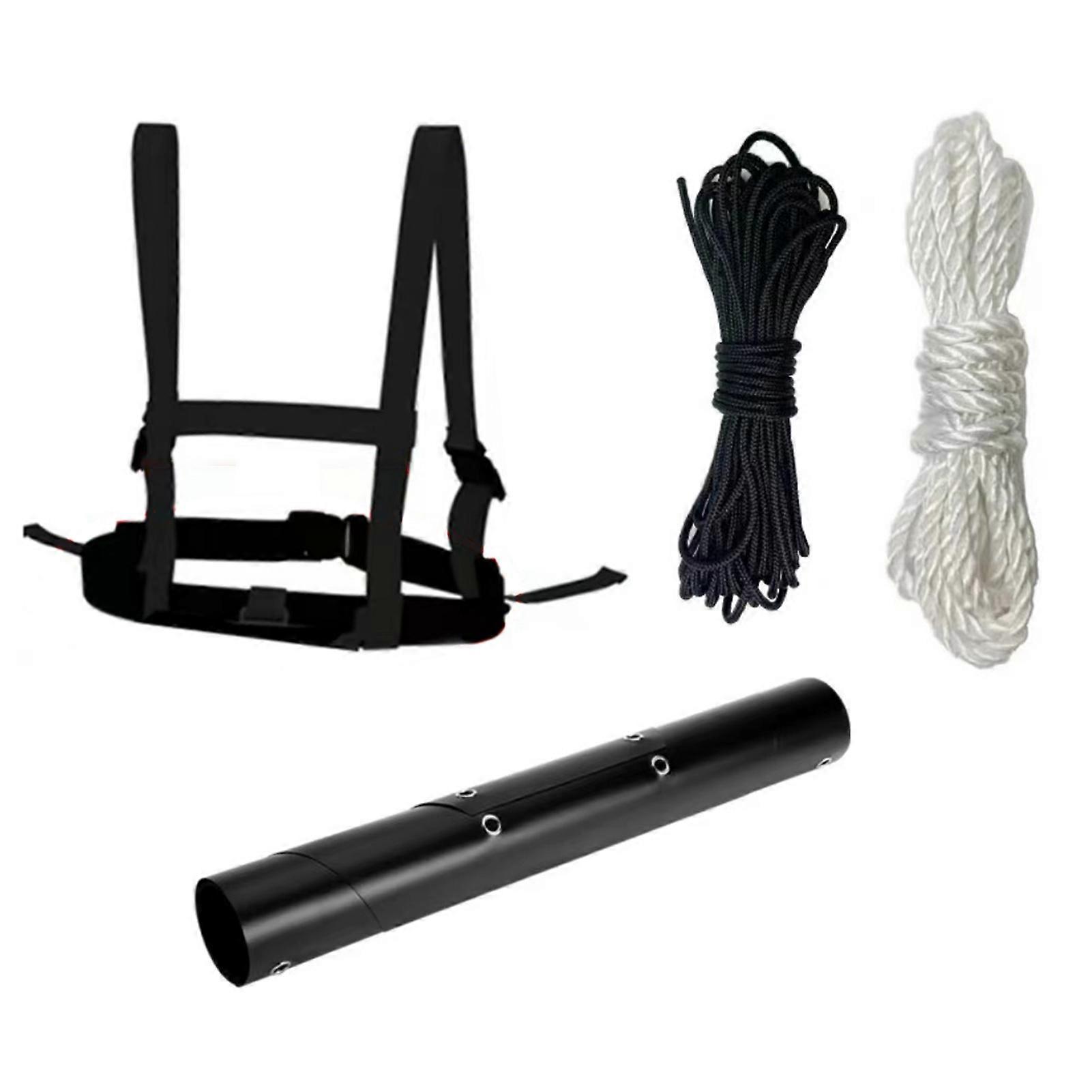 Deer Drag Sled And Harness Set Deer Cart Game Hauler Hunting Sled with Drag Strap And Rope Hauling Ice Fishing Supplies for Antelope Deer Elk Duck