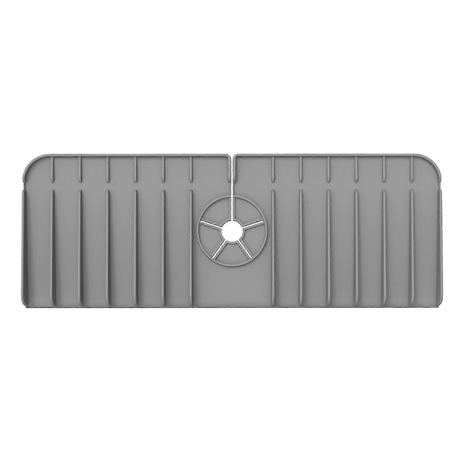 Rubinetto Splash Catcher Super Soft Drain Port Design Silicone Sink Splash-proof Mat Countertop Drip Catcher per la casa