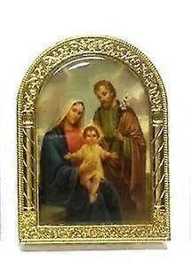 ישו הקתולי סמל סגסוגת קריסטל קישוט הבית כריסטיאן מריה הבתולה הכנסייה כלי מתנה אורתודוקסי דתי עיצוב שולחן