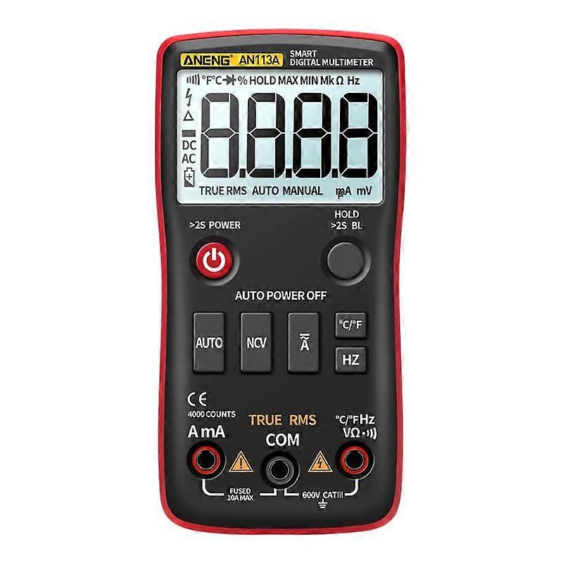 Voltage Meter Ammeter Battery Volt Current Voltmeter Digital Display Multimeter