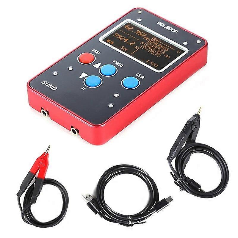 Digital Bridge Handheld RCL800P Mini Digital Bridge Resistance Capacitance Inductance Meter ESR Meter