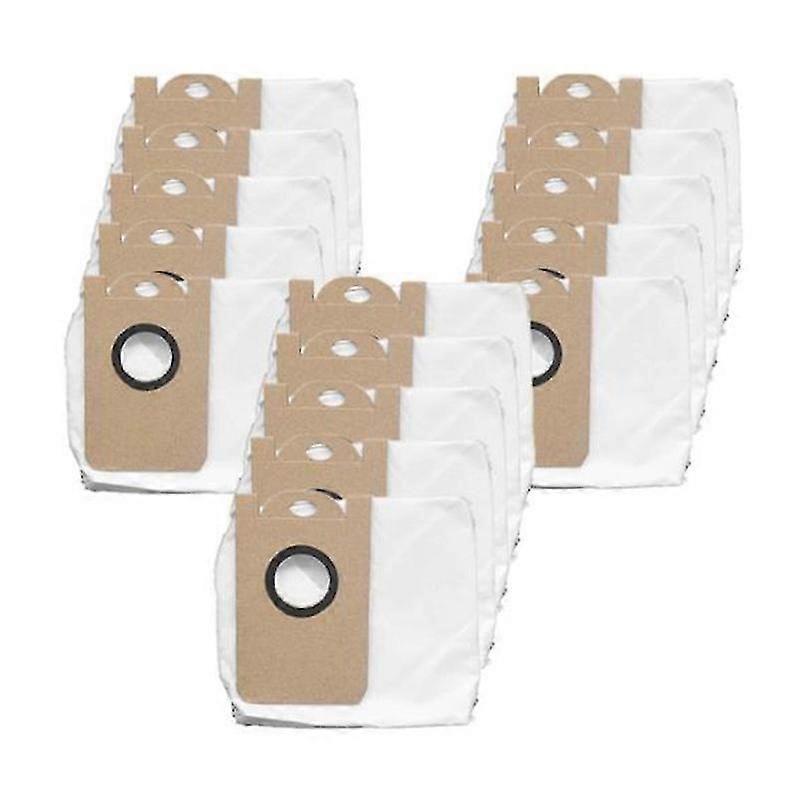 15 Pcs Replacement Dust Bags For Xiaomi Viomi S9 Robot Vacuum Cleaner