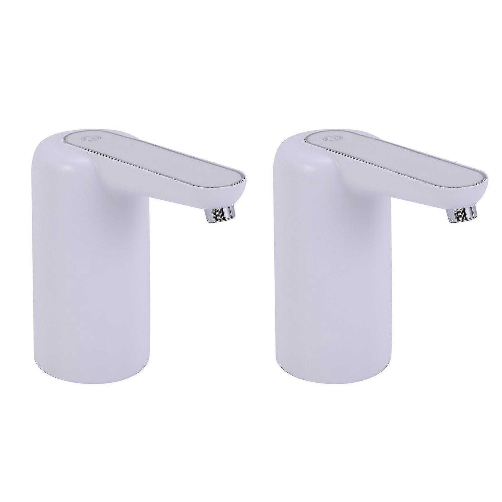 2x distributeur de bouteilles d’eau, charge USB Distributeur d’eau électrique universel pompe à eau pour 2-5