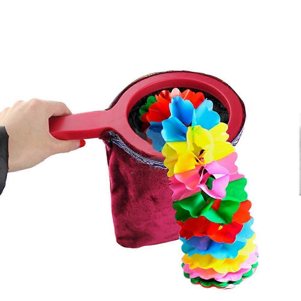 1 Pcs Magic Change Bag Twisting Handle Make Things Appear Disappear Magic Trick