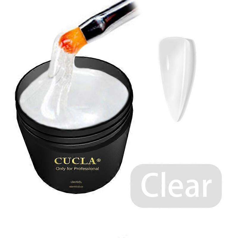 CUCLA Nail Extension Gel Nail Model Phototherapy Gel UV Glue Crystal Extension