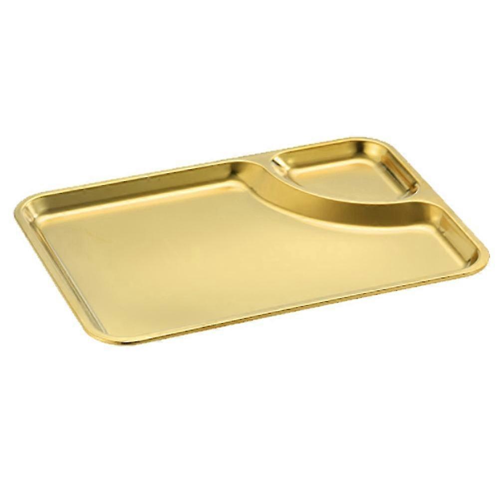 Stainless Steel Plate Rectangular Tray Practical Flat-bottom Tray Rectangular Tray Restaurant Flat